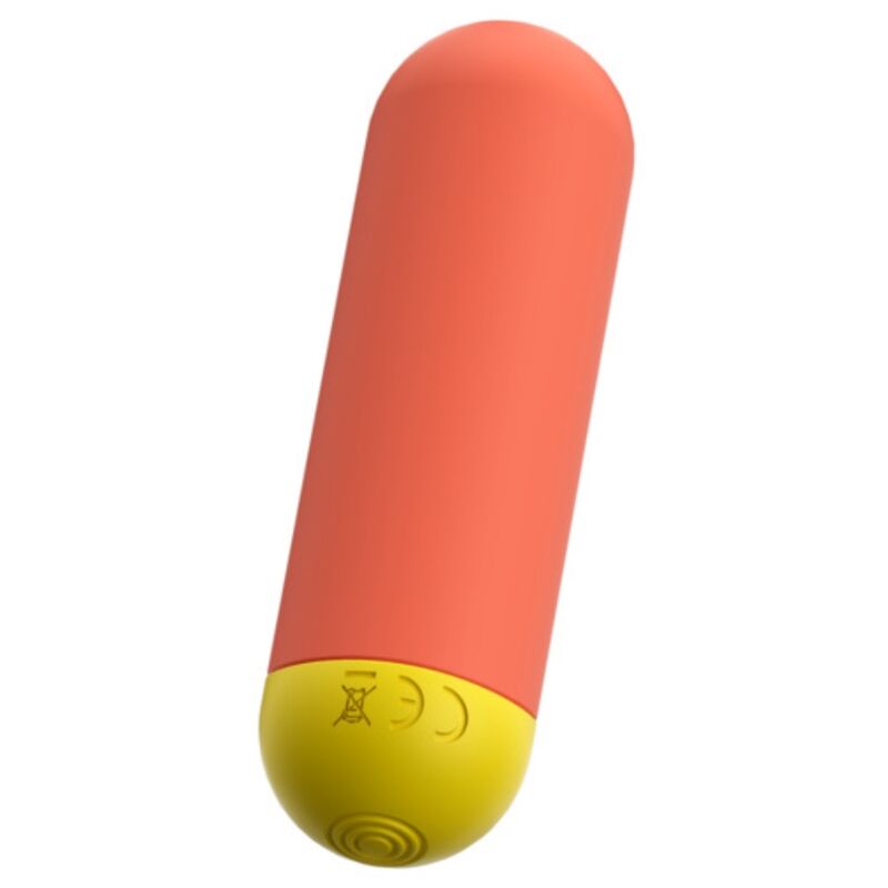 Romp Riot Bullet Vibrante Multifunzione Arancione e Giallo – immagine 6