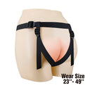 Pretty Love imbracatura strap-on universale nera con O-ring – foto 4