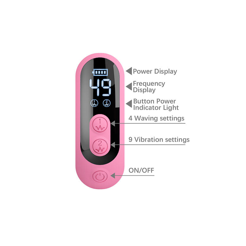 Pretty Love Bella Vibratore Rabbit con Stimolazione a Farfalla e LED Rosa – immagine 8