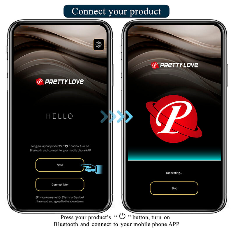 Pretty Love Butterfly Vibratore da Slip a Farfalla con App Rosa – immagine 13