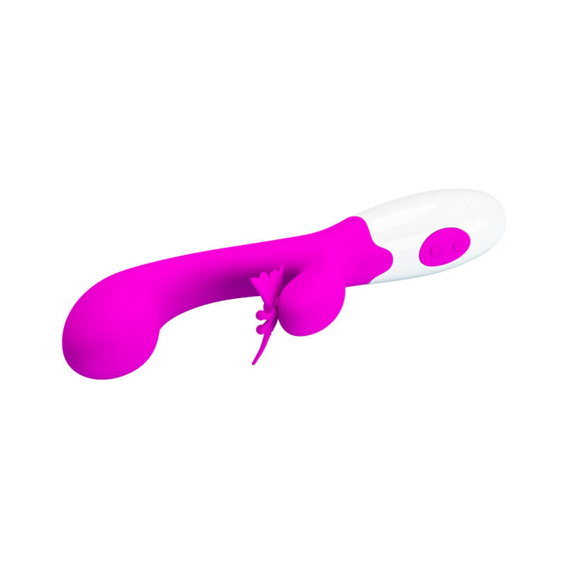 Pretty Love Butterfly Kiss Vibratore Rabbit 30 Funzioni Viola – immagine 7
