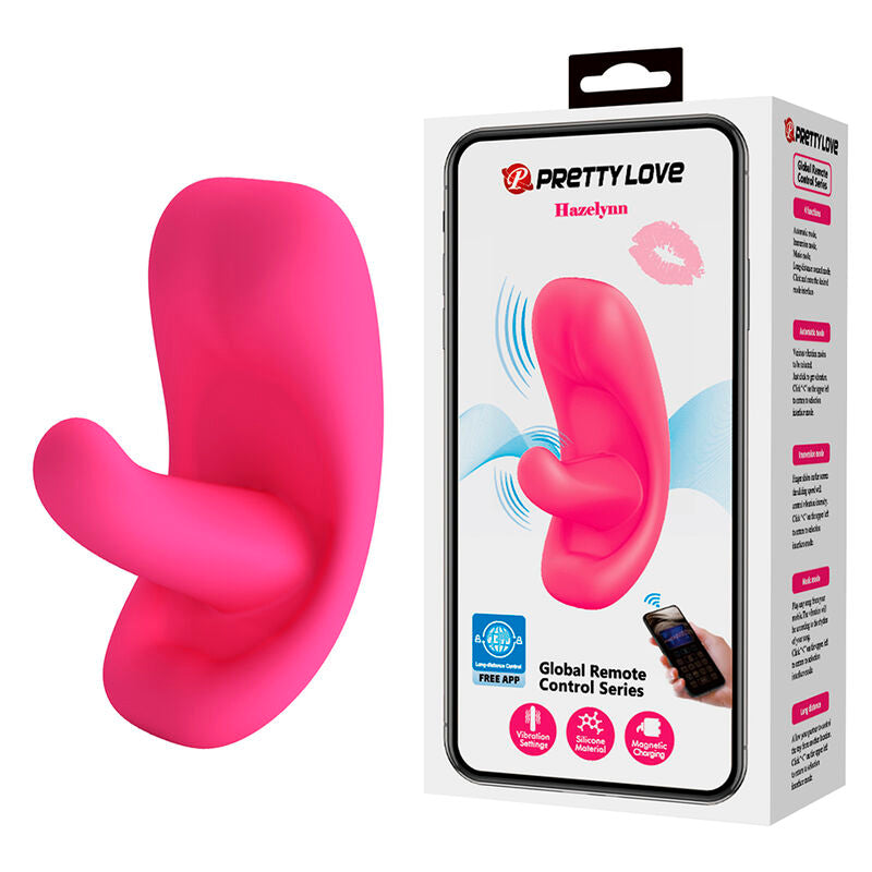 Pretty Love Hazelynn Massaggiatore 12 Funzioni con App Rosa