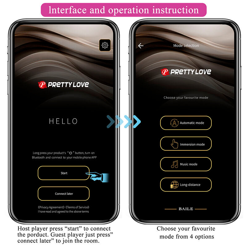 Pretty Love Hazelynn Massaggiatore 12 Funzioni con App Rosa – immagine 12