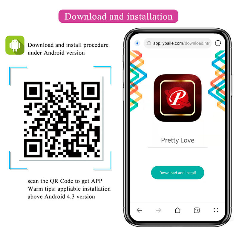 Pretty Love Hazelynn Massaggiatore 12 Funzioni con App Rosa – immagine 9