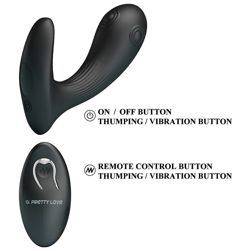 Pretty Love Mirabelle Vibratore Prostatico con Telecomando – immagine 7