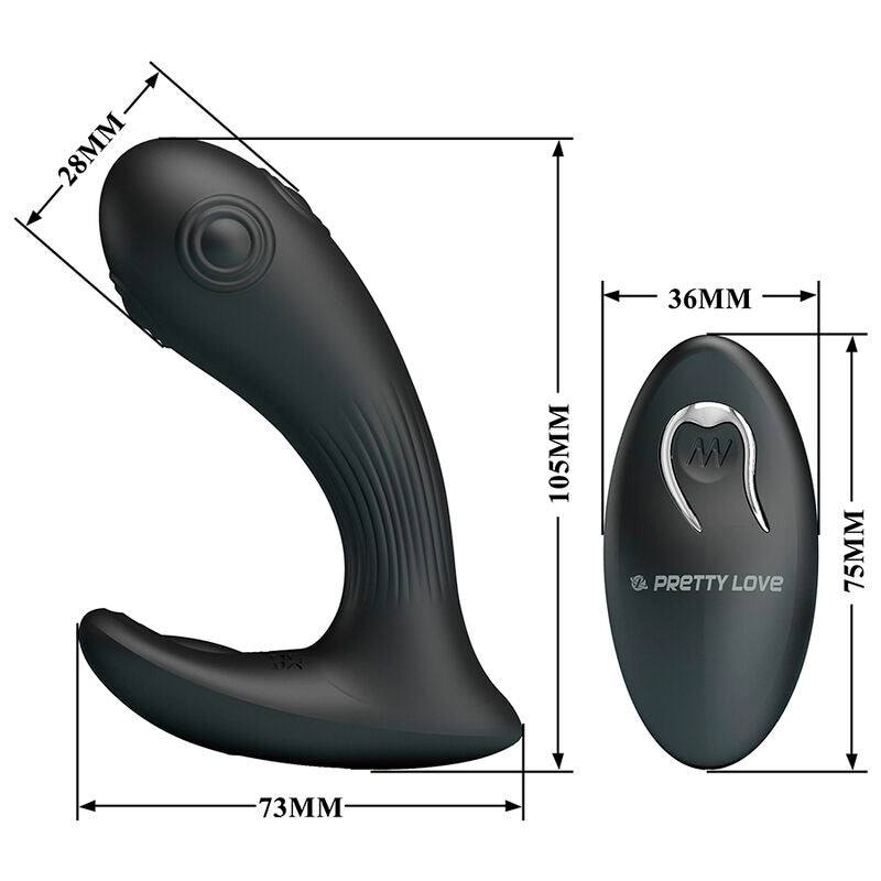 Pretty Love Mirabelle Vibratore Prostatico con Telecomando – immagine 6