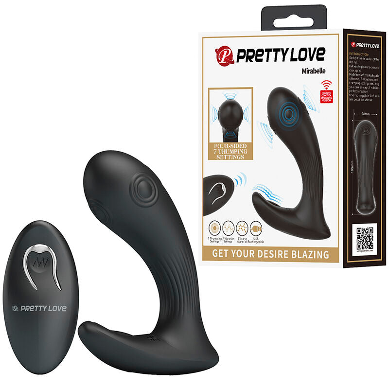 Pretty Love Mirabelle Vibratore Prostatico con Telecomando – immagine 2