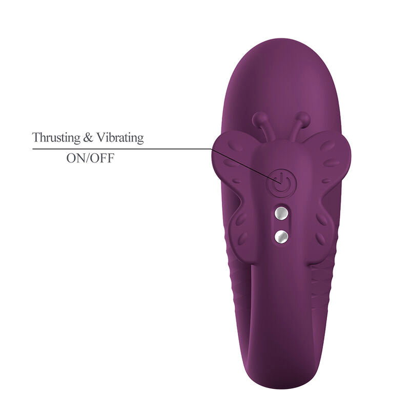 Pretty Love Klay Ovetto Vibrante a Spinta con App Viola – immagine 6