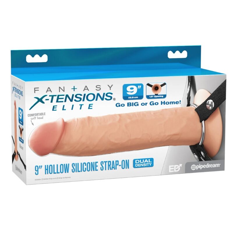 Fantasy X-Tensions Elite Strap-On Cavo Realistico in Silicone 24,1 cm