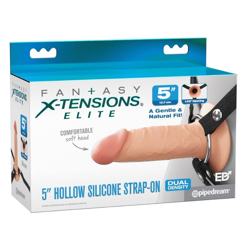 Fantasy X-Tensions Elite Strap-On Cavo Realistico in Silicone 14,6 cm
