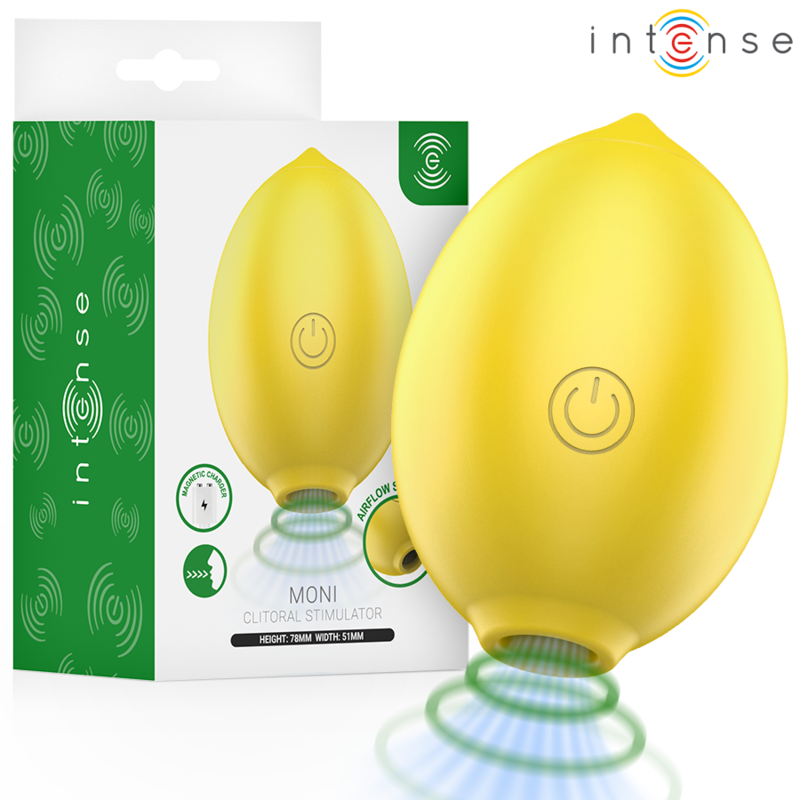 Intense Moni Stimolatore Clitorideo ad Aspirazione a Forma di Limone – immagine 2