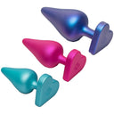 ROMP Luster Kit Allenamento Anale 3 Plug S/M/L con Base a Cuore – foto 2