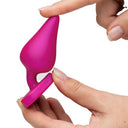 ROMP Luster Kit Allenamento Anale 3 Plug S/M/L con Base a Cuore – foto 3