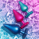 ROMP Luster Kit Allenamento Anale 3 Plug S/M/L con Base a Cuore – foto 6