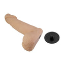 Pretty Love Zane Imbracatura con Dildo Flessibile 17 cm Naturale – immagine 4