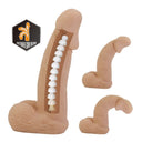 Pretty Love Zane Imbracatura con Dildo Flessibile 17 cm Naturale – immagine 5