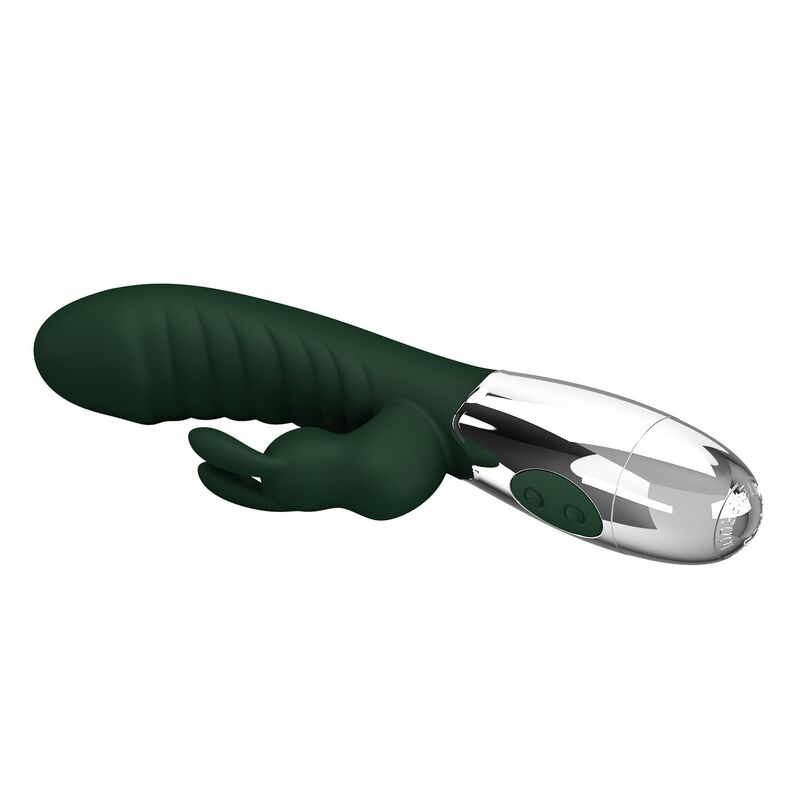 Pretty Love Naughty Bunny Vibratore Rabbit 30 Funzioni Ricaricabile Verde – immagine 6