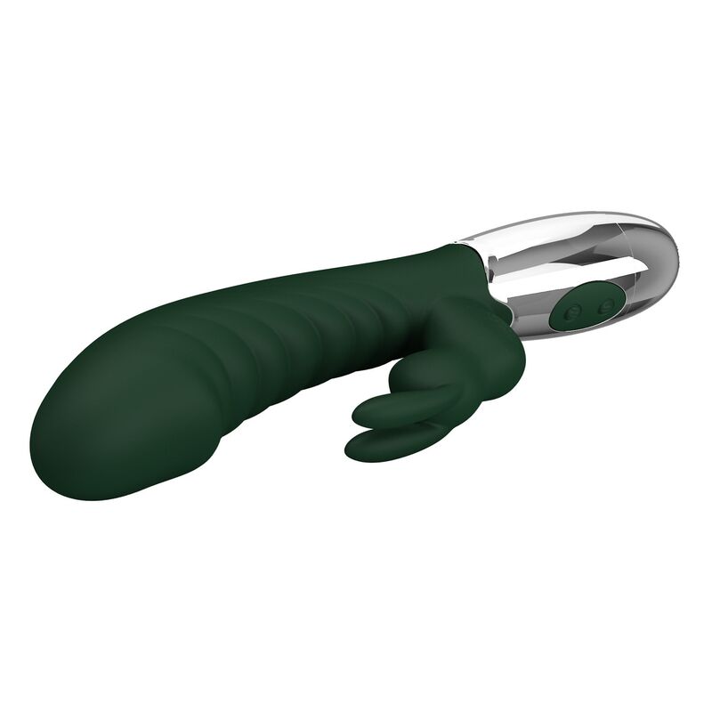 Pretty Love Naughty Bunny Vibratore Rabbit 30 Funzioni Ricaricabile Verde – immagine 8