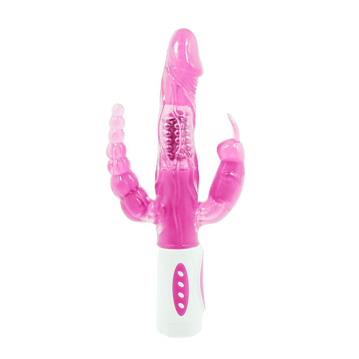 Baile Pretty Bunny Vibratore Rotante a Tripla Stimolazione