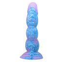Power Monsters Alien dildo fantasy blu e viola – foto 4