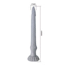 Power Monsters Basilisk dildo fantasy grigio pietra – foto 8