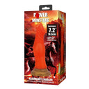 Power Monsters Blazeheart Charger dildo fantasy arancione traslucido – foto 3