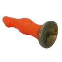 Power Monsters Blazeheart Charger dildo fantasy arancione traslucido – foto 5