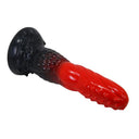Power Monsters Fire Dragon dildo fantasy rosso e nero – foto 6