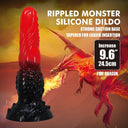 Power Monsters Fire Dragon dildo fantasy rosso e nero – foto 9