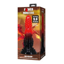 Power Monsters Fire Dragon dildo fantasy rosso e nero – foto 2