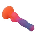Power Monsters Hercules dildo fantasy arancione, rosa e blu – foto 4