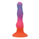 Power Monsters Hercules dildo fantasy arancione, rosa e blu – foto 3