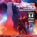 Power Monsters Hercules dildo fantasy arancione, rosa e blu – foto 7