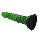 Power Monsters Manticore dildo fantasy verde e nero – foto 5
