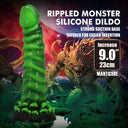 Power Monsters Manticore dildo fantasy verde e nero – foto 8