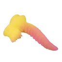 Power Monsters Ripplied Monster dildo fantasy rosa e giallo – foto 5