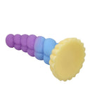 Power Monsters Unicorn dildo fantasy tricolore – foto 6
