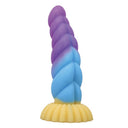 Power Monsters Unicorn dildo fantasy tricolore – foto 4