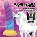 Power Monsters Unicorn dildo fantasy tricolore – foto 9