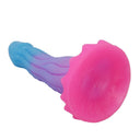 Power Monsters Void Python dildo fantasy blu, lilla e rosa – foto 5