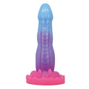 Power Monsters Void Python dildo fantasy blu, lilla e rosa – foto 3