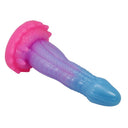 Power Monsters Void Python dildo fantasy blu, lilla e rosa – foto 6