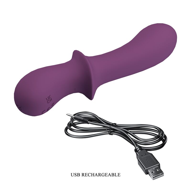 Pretty Love Abigail Vibratore Ricaricabile 10 Funzioni Viola – immagine 8