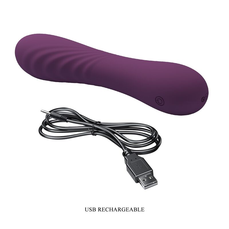 Pretty Love Alexisrose Vibratore Ricaricabile 10 Funzioni Viola – immagine 8