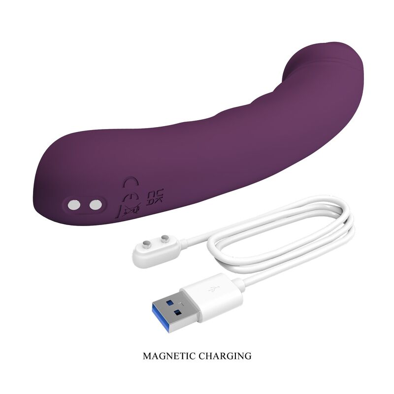 Pretty Love Amara Vibratore Ricaricabile 10 Funzioni Viola – immagine 8