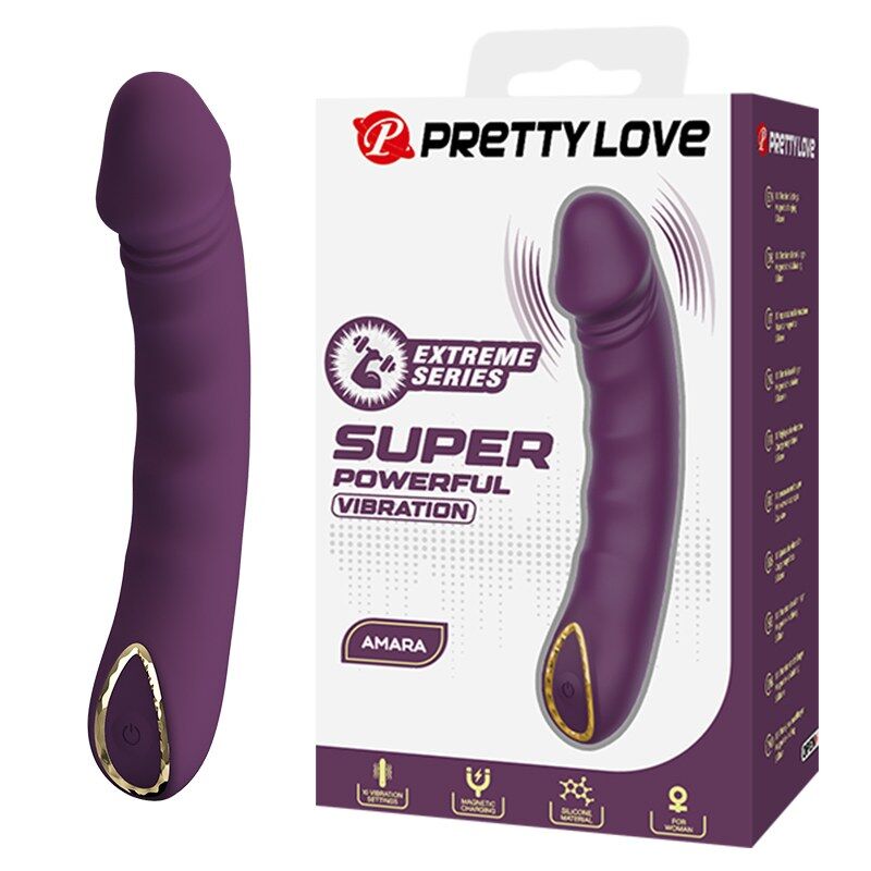 Pretty Love Amara Vibratore Ricaricabile 10 Funzioni Viola