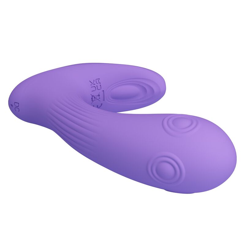 Pretty Love Andromeda Vibratore Doppia Stimolazione Ricaricabile Viola – immagine 7