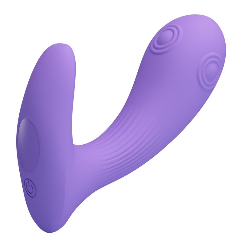 Pretty Love Andromeda Vibratore Doppia Stimolazione Ricaricabile Viola – immagine 8