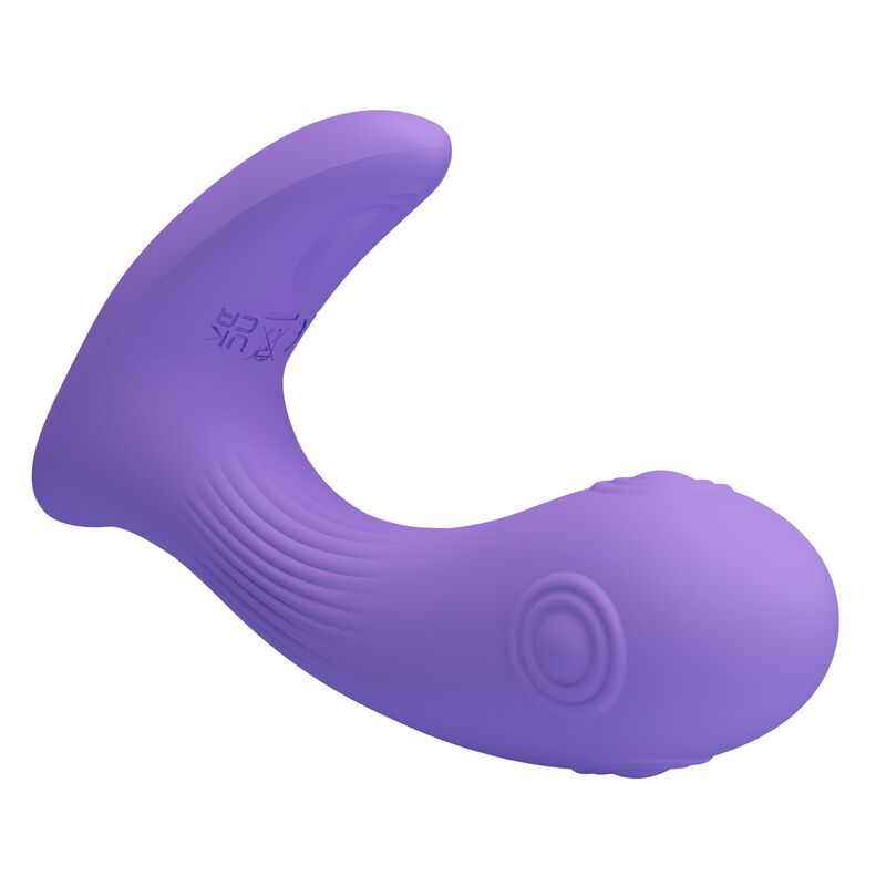 Pretty Love Andromeda Vibratore Doppia Stimolazione Ricaricabile Viola – immagine 9
