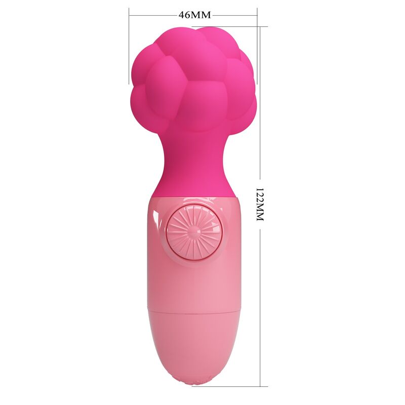 Pretty Love Anwen Mini Massaggiatore con Testina a Bolla Rosa – immagine 9